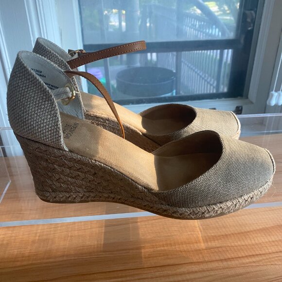 WHITE MOUNTAIN Mamba Espadrille Wedge Sandal | Size 9.5 - Picture 7 of 10